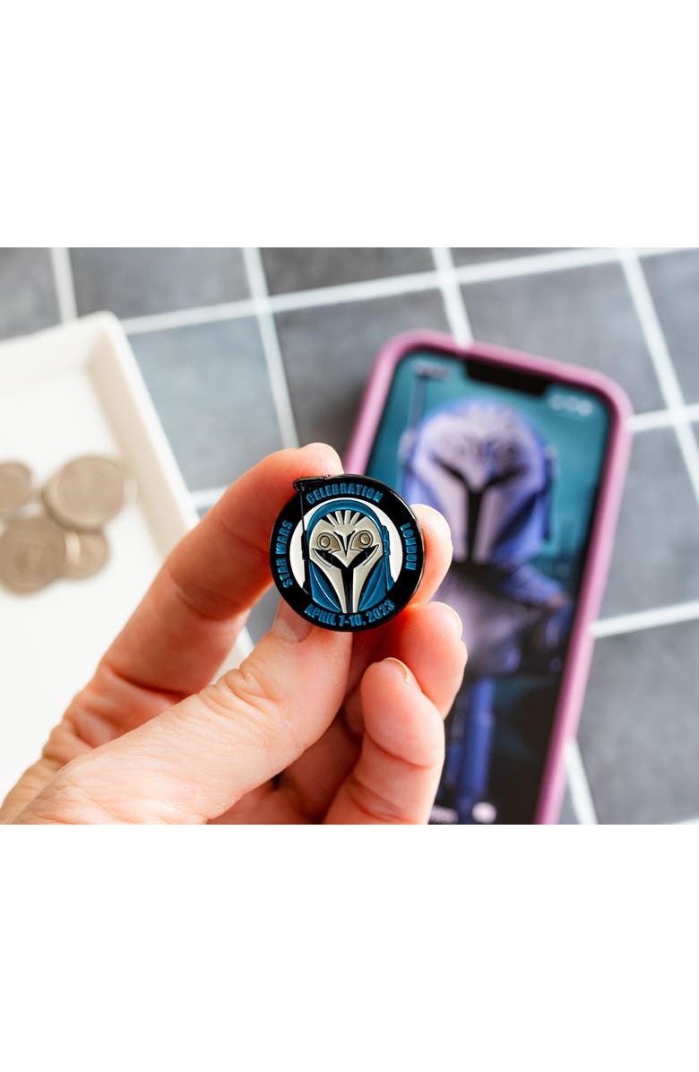 Toynk Star Wars The Mandalorian Bo-Katan Enamel Pin | SWC 2023 Exclusive, Alternate, color, Black
