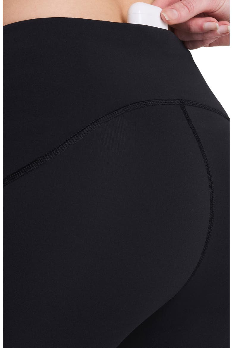 SPANXshape™ Booty Boost® Crop Leggings, Alternate, color, VERY BLACK
