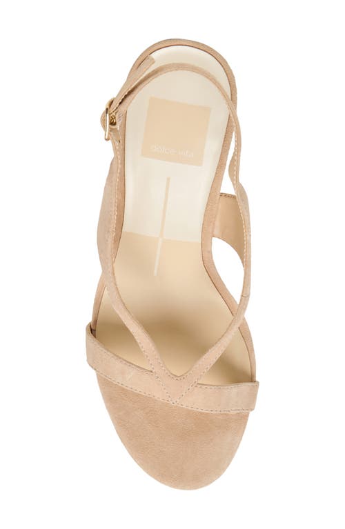 Dolce Vita Izela Heeled Sandals Bamboo In Green