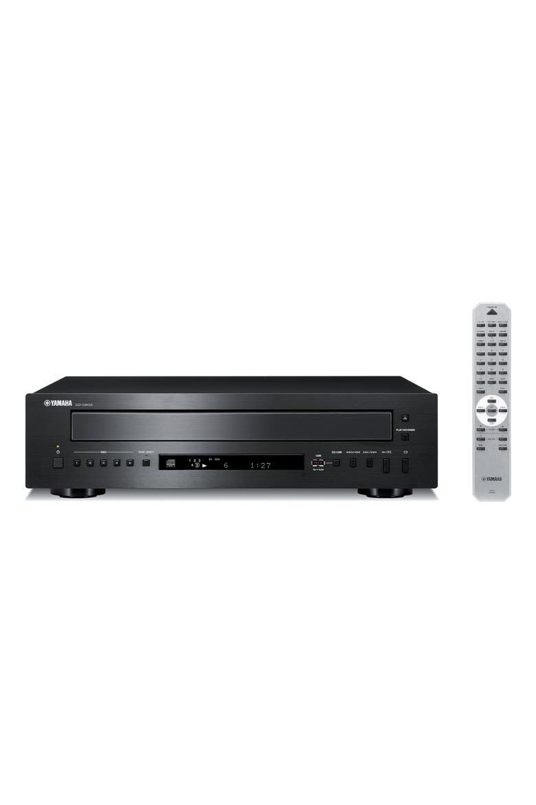 CD-C603BL 5-Disc CD Changer with USB Playback and PlayXChange, Main, color, Black