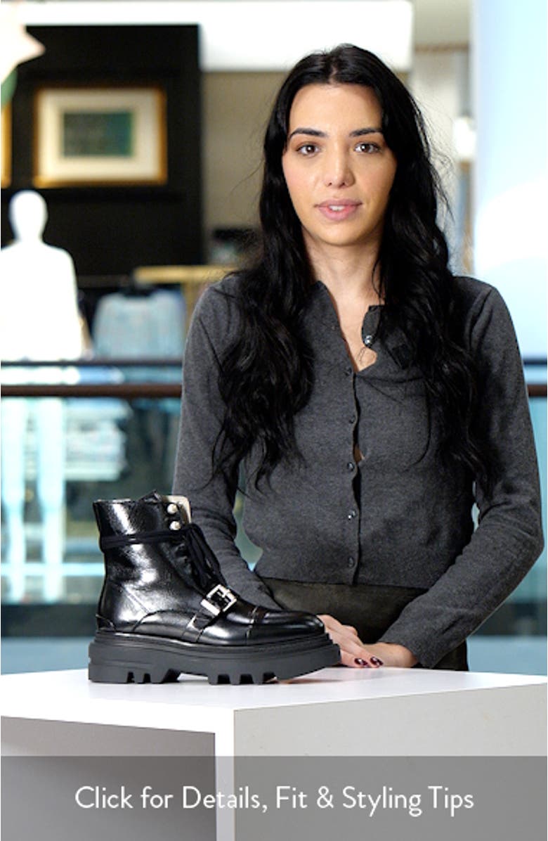 Astrid Combat Boot, sales video thumbnail