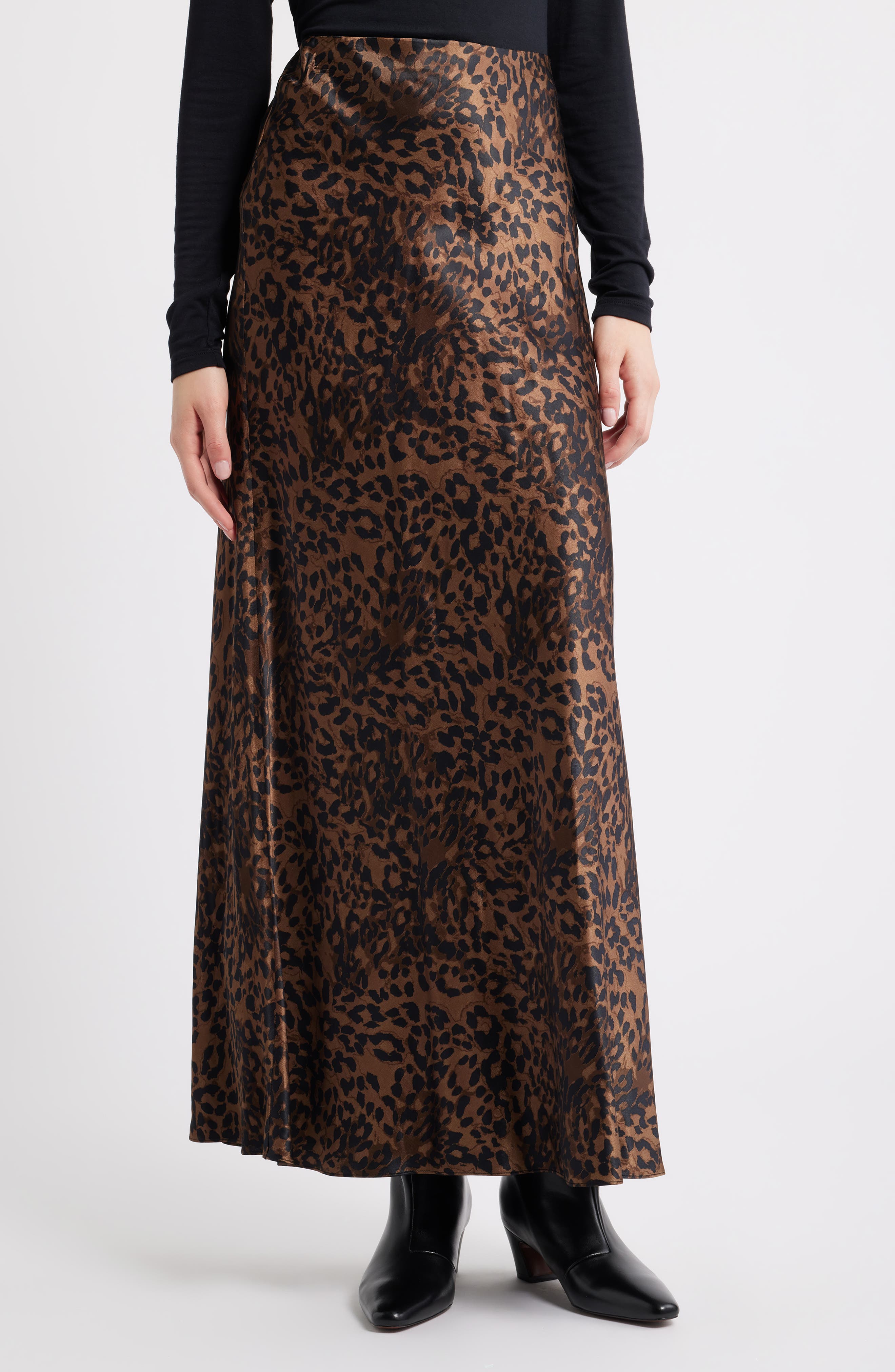 Rails Romina Satin Maxi Skirt