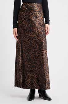 Rails Romina Satin Maxi Skirt