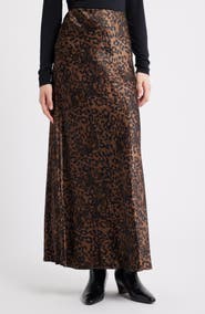 Rails Romina Satin Maxi Skirt
