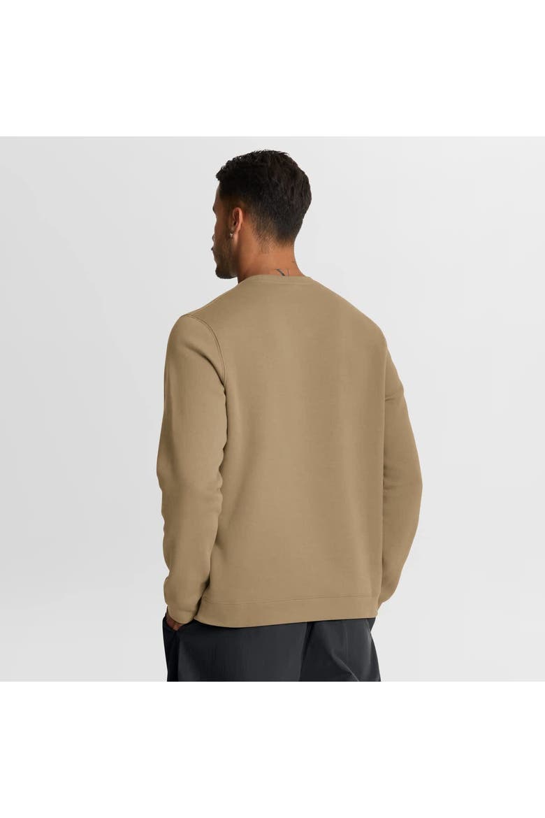 Men's Nike Tan Cincinnati Bengals Swing Pass Rewind Club Pullover Sweatshirt, Alternate, color, Tan