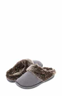 FLOOPI Indoor/Outdoor Faux Fur Lined Slipper