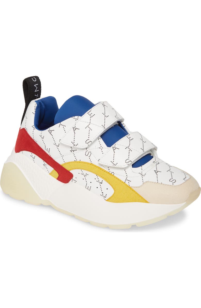 Stella McCartney Eclypse Hook-and-Loop Sneaker, Main, color,