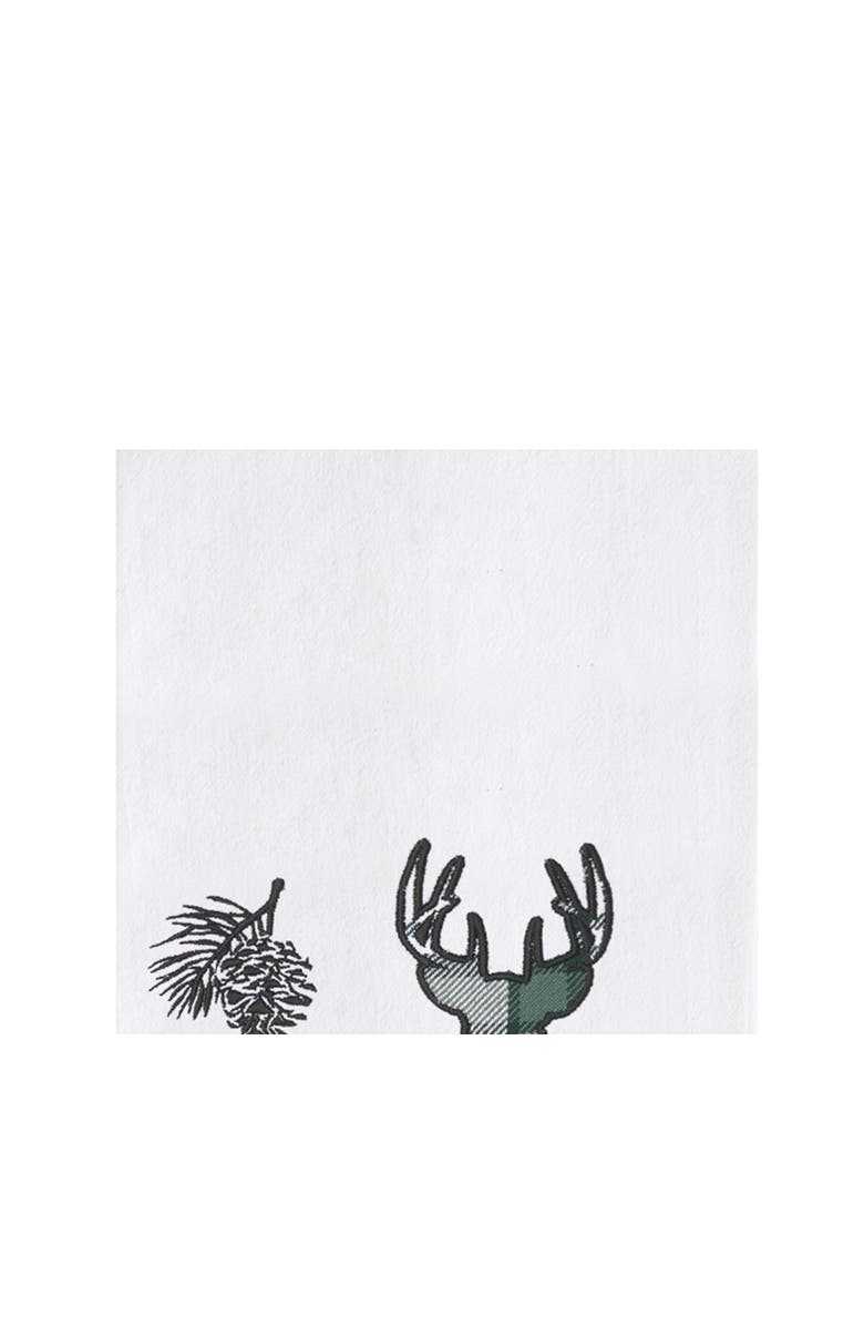 C&F Home Evergreen Deer Towel, Alternate, color, Green