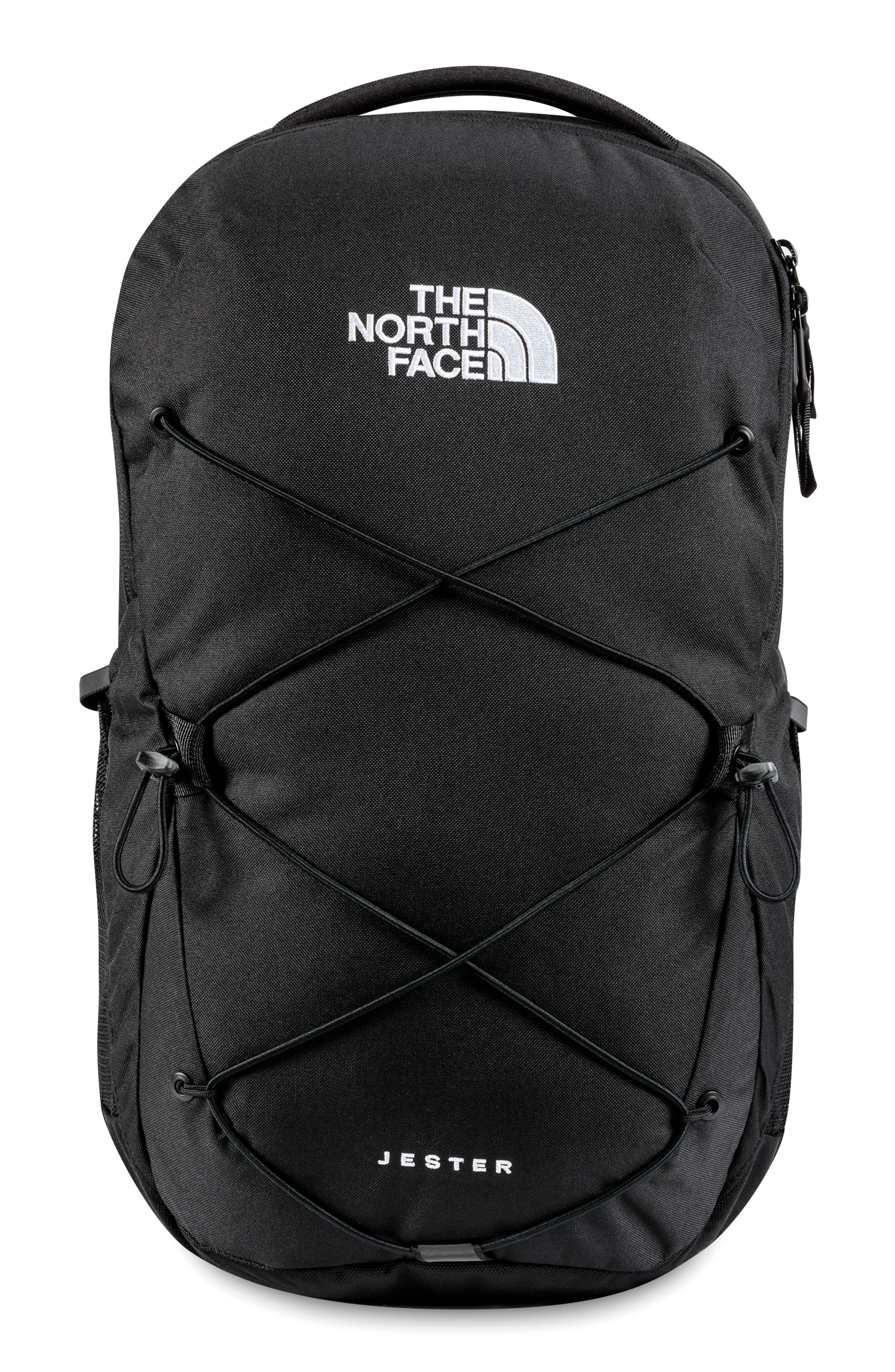 The North Face Jester Water Repellent Backpack, Main, color, Tnf Black