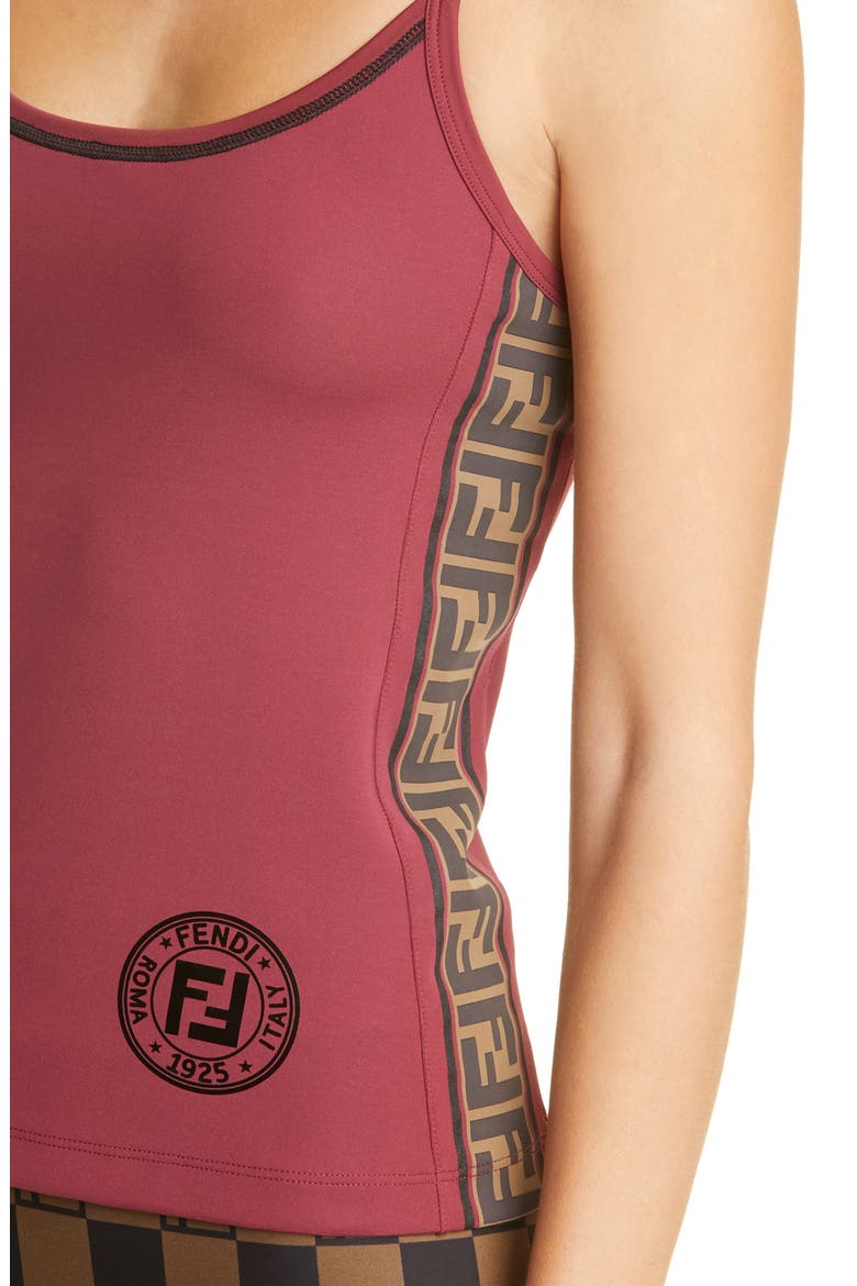 Sport Logo Racerback Tank, Alternate, color, F1BGU CELLO