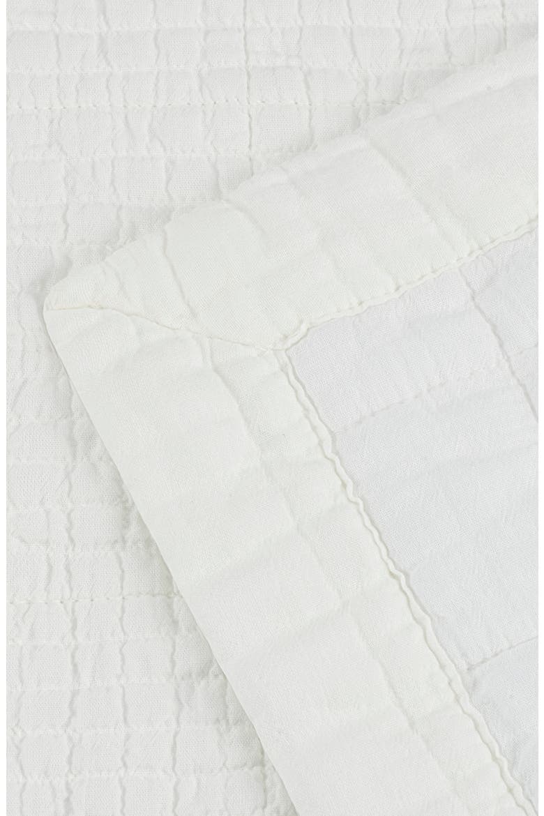 Campo Quilt & Pillow Sham Set, Alternate, color, SNOW