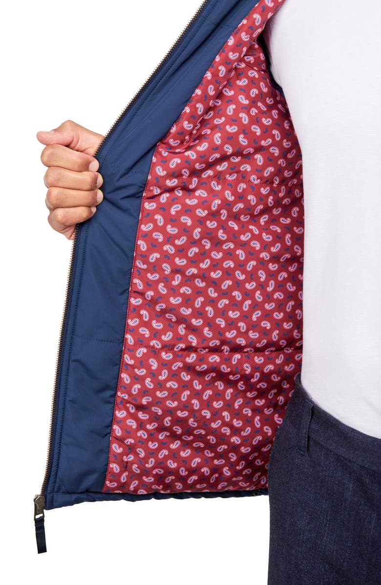 CONSTRUCT Solid Puffer Jacket, Alternate, color, Navy