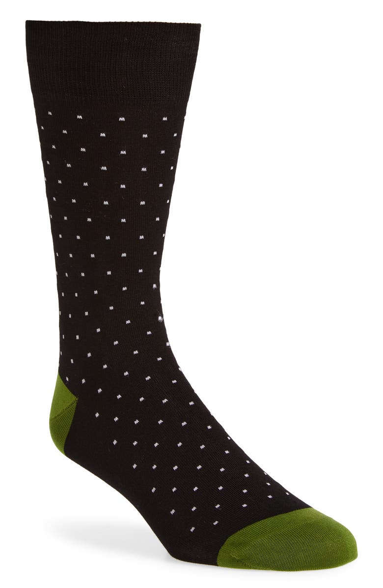 Paul Smith Ciao Pin Dot Dress Socks, Main, color,
