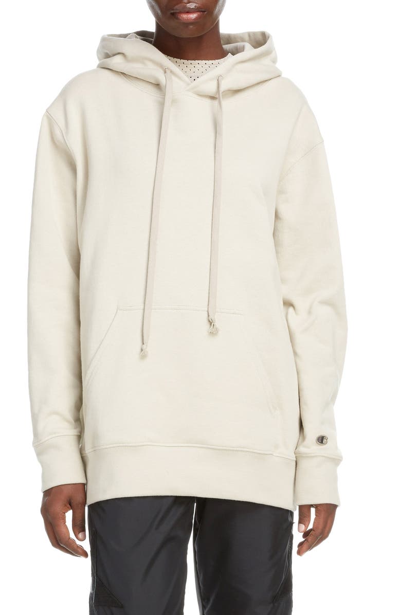 Rick Owens x Champion Pentagram Embroidered Reverse Weave<sup>®</sup> Hoodie, Main, color, 