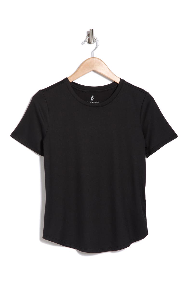 GODRI® Swift T-Shirt, Alternate, color, BLACK