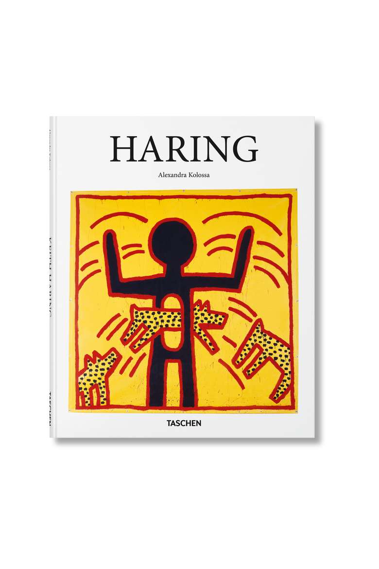 Haring Book, Main, color, White