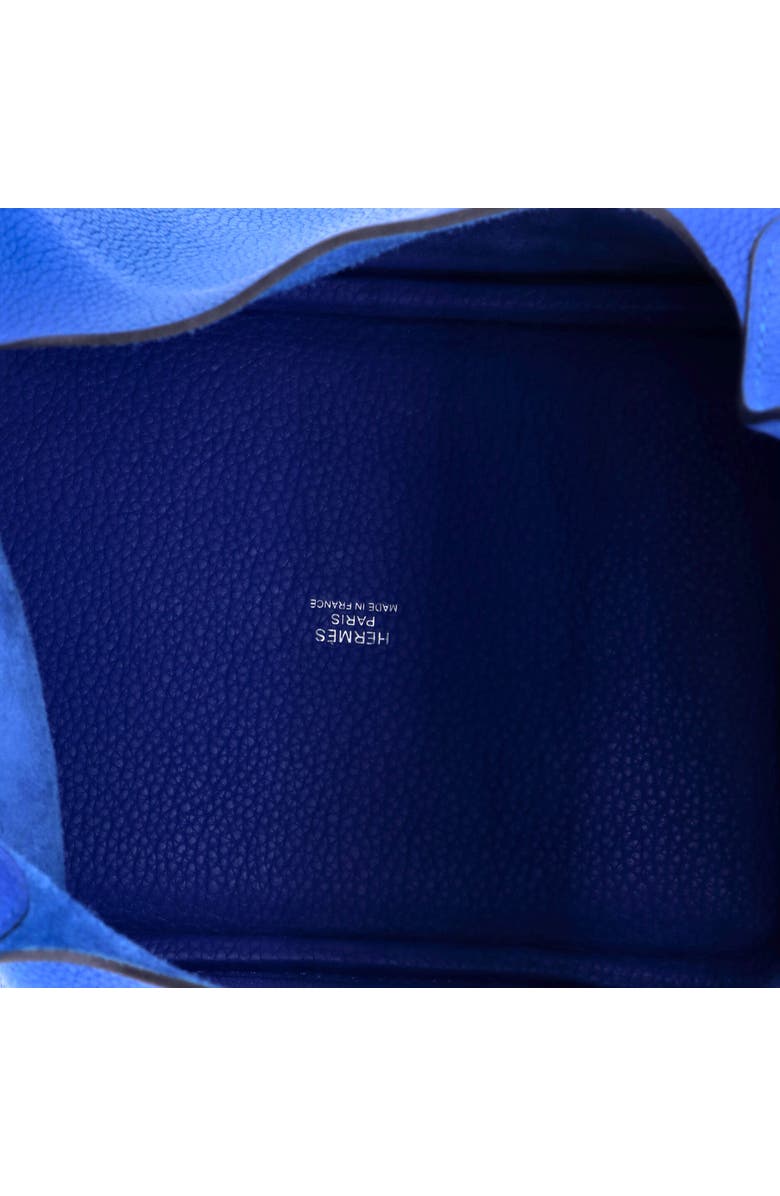 Pre-Owned Hermes Picotin Lock Bag Maurice PM, Alternate, color, Bleu France
