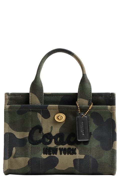 Camo Printed 20 Canvas Cargo Tote