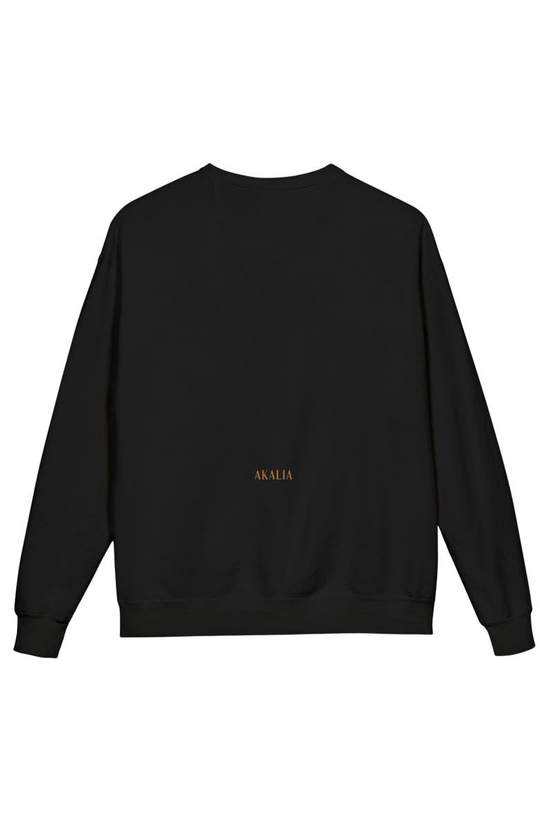 AKALIA Tanya Sweatshirt, Alternate, color, Black