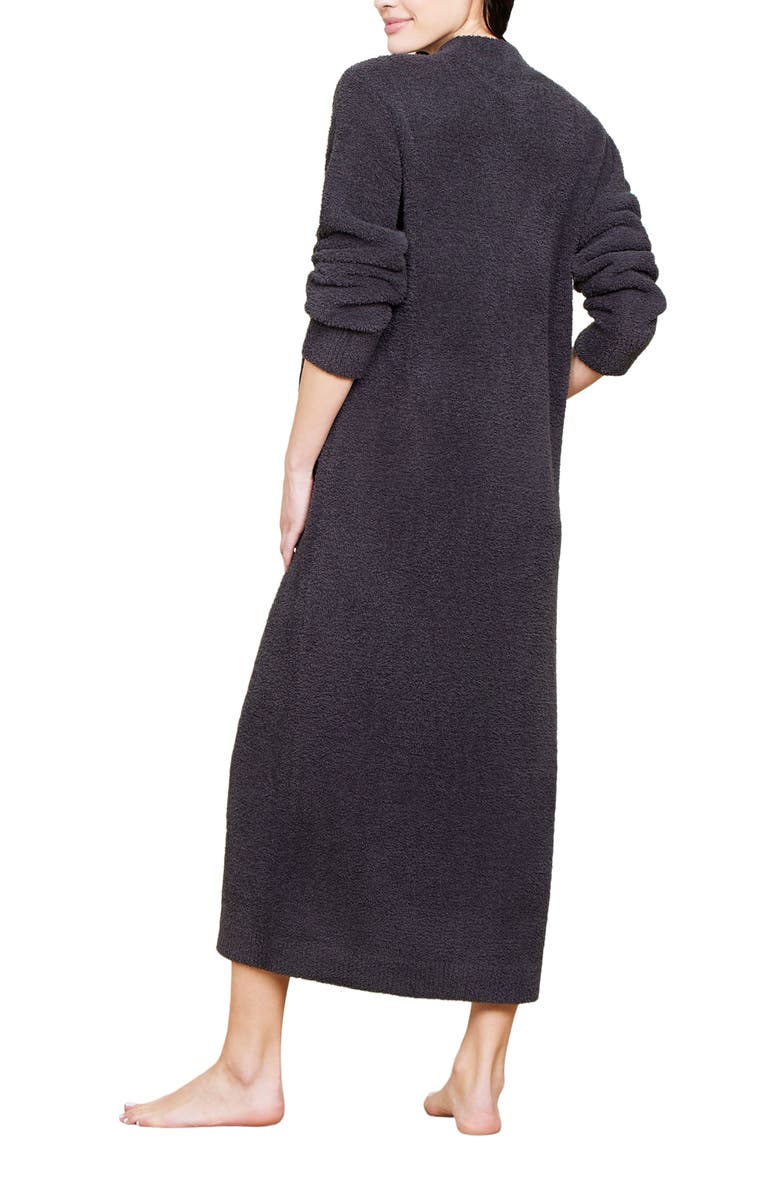 Barefoot Dreams<sup>®</sup> CozyChic<sup>™</sup> Front Zip Robe, Alternate, color, Carbon