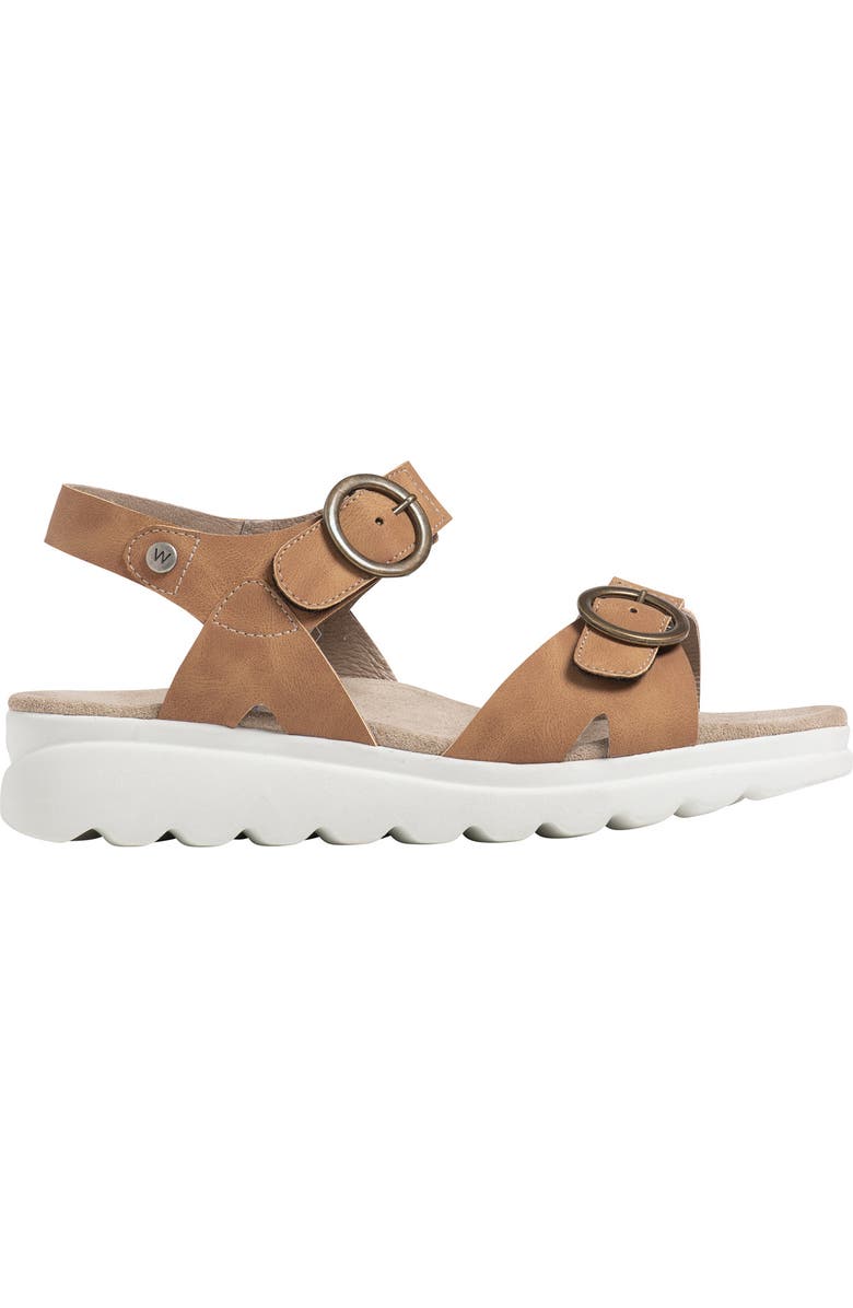 Wolky Voyage Ankle Strap Sandal, Alternate, color, Tan