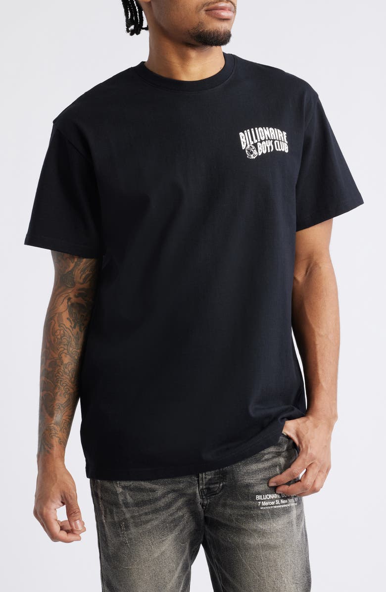 Billionaire Boys Club Cosmos Oversize Cotton Graphic T-Shirt, Main, color, 