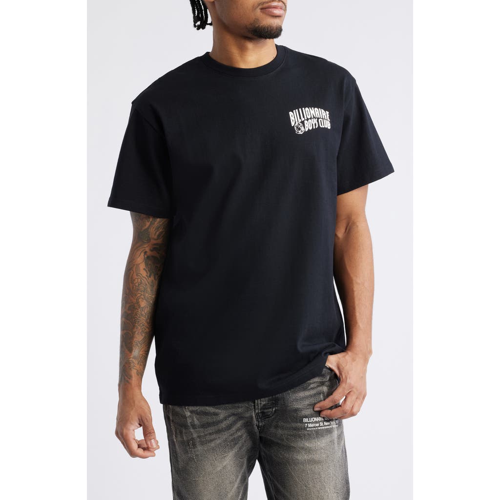 Billionaire Boys Club Cosmos Oversize Cotton Graphic T-shirt In Black