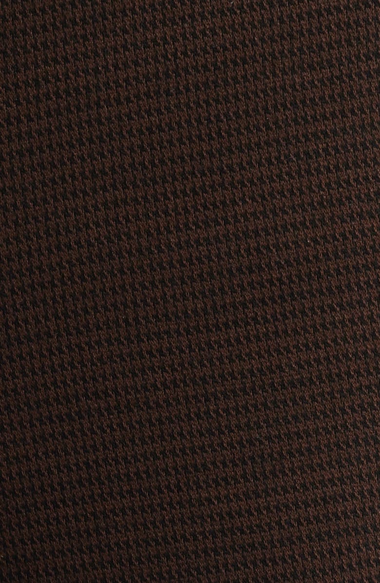 Anne Klein Houndstooth High Waist Pull-On Wide Leg Pants, Alternate, color, 