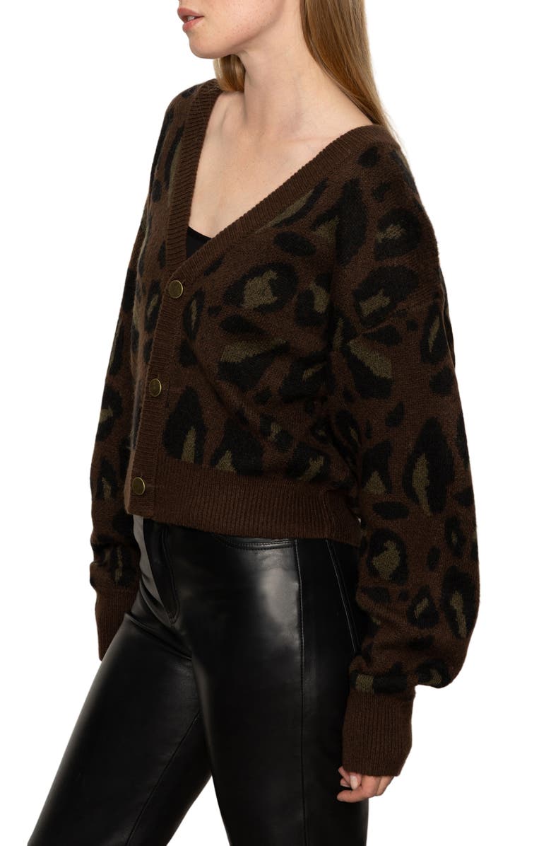 Sanctuary Meow Cardigan, Alternate, color, Kitty Camo