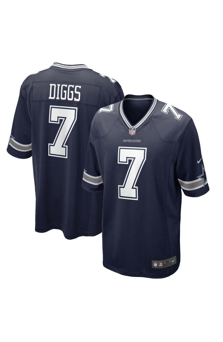 Nike Men's Nike Trevon Diggs Navy Dallas Cowboys Game Jersey, Main, color, Navy