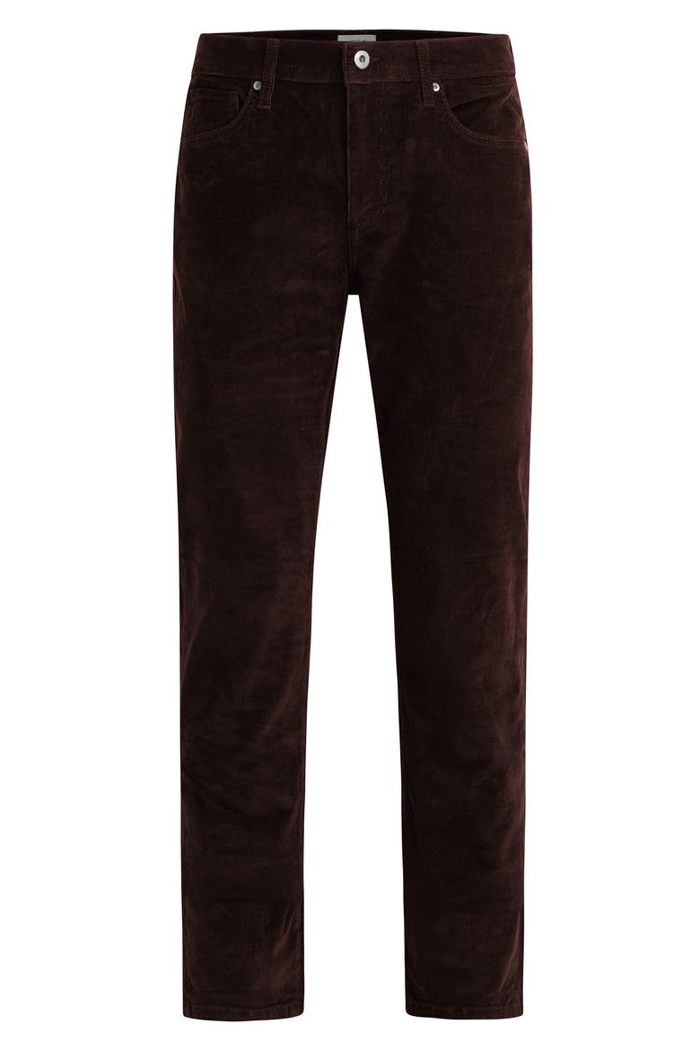 The Brixton Slim Straight Leg Corduroy Jeans, Alternate, color, MULCH