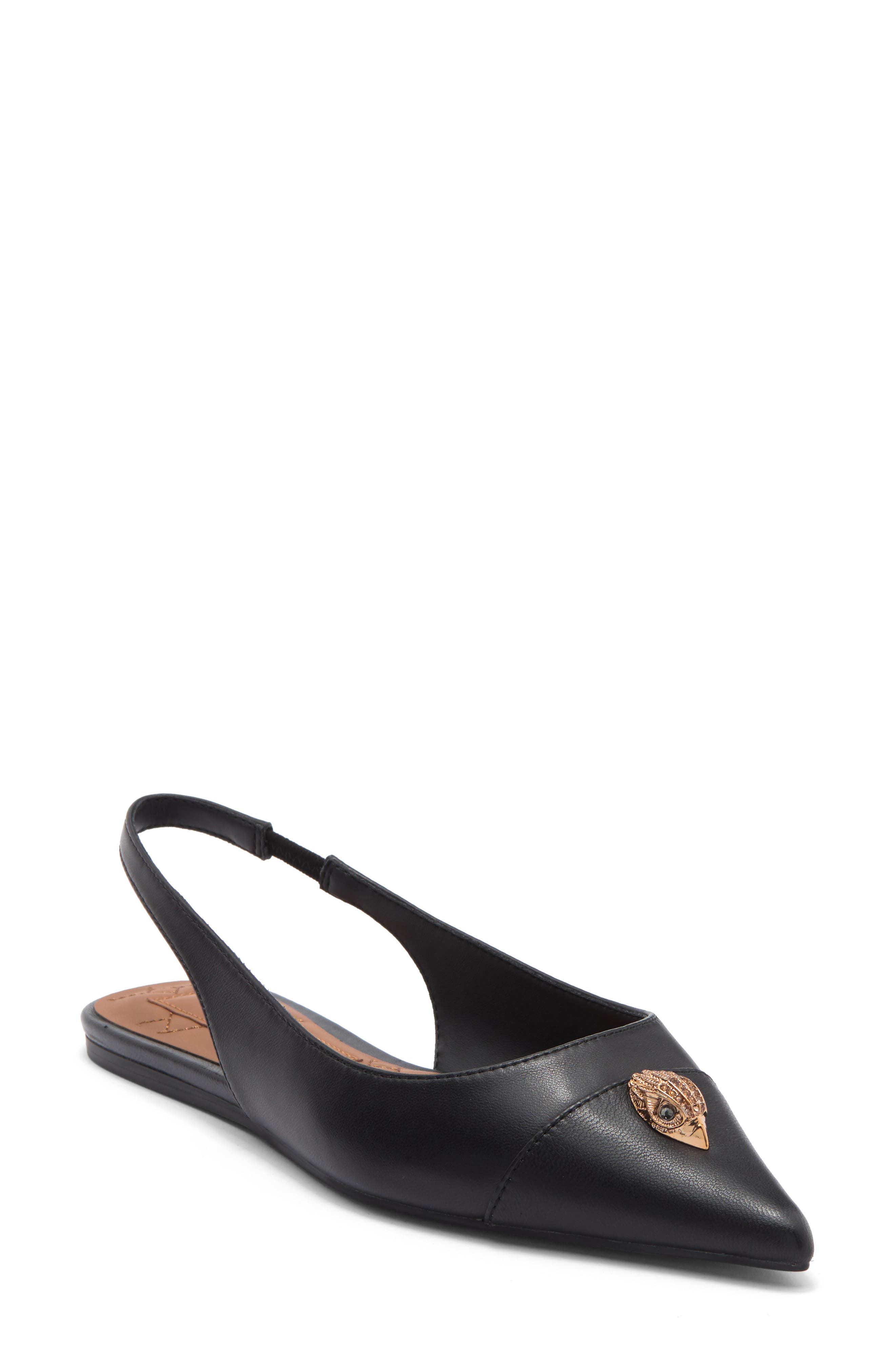 Kurt Geiger London Belgravia Eagle Slingback Flat