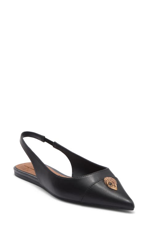 Belgravia Eagle Slingback Flat (Women)
