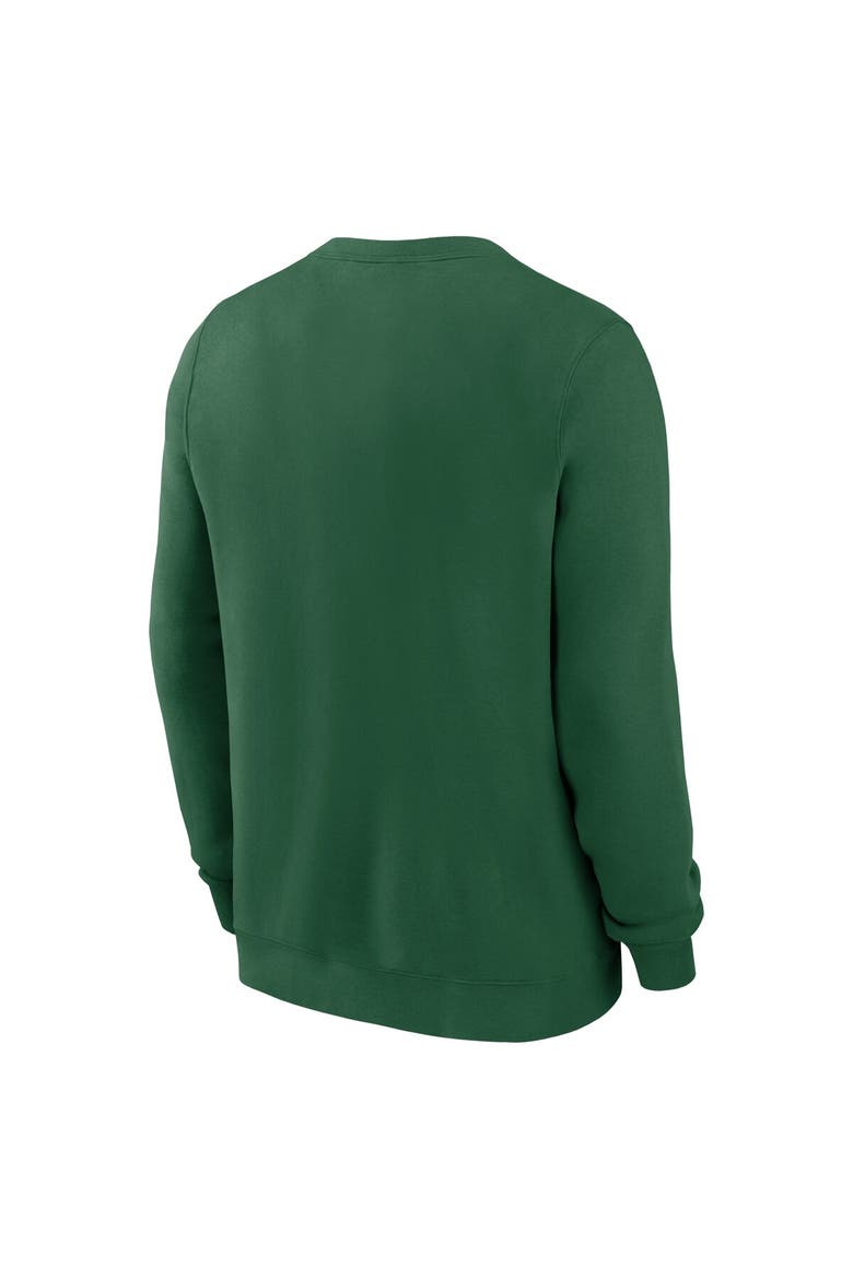 Men's Nike Green New York Jets Club Pullover Sweatshirt, Alternate, color, Green