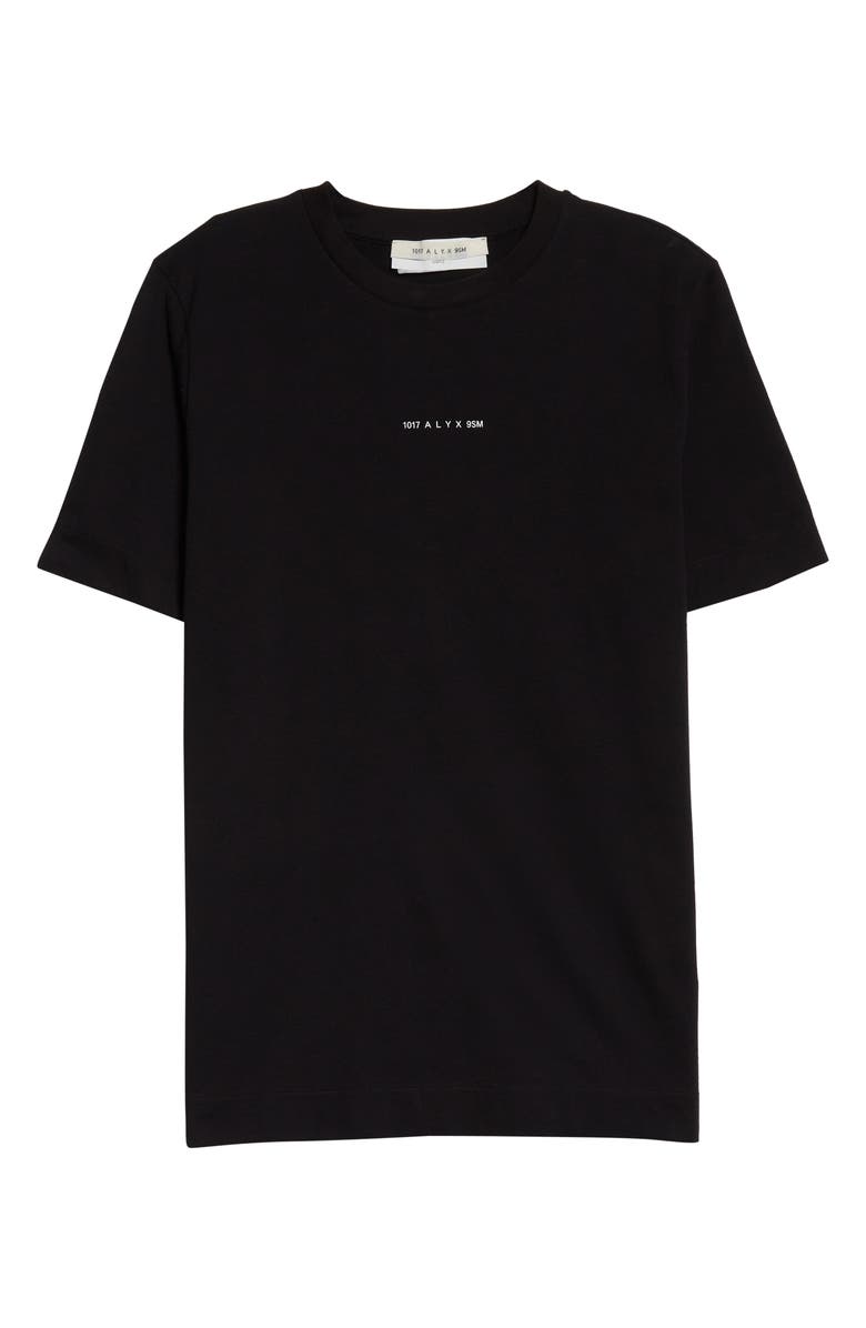 1017 ALYX 9SM Crewneck Logo Back Graphic Tee, Alternate, color,
