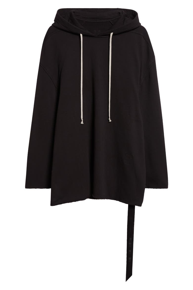 Peter Oversize Hoodie, Alternate, color, BLACK