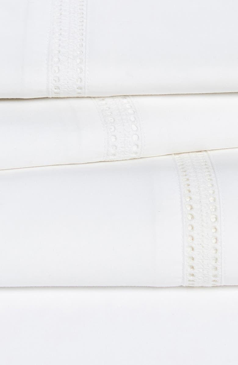 Boll & Branch Eyelet Organic Cotton Sheet Set, Alternate, color, 