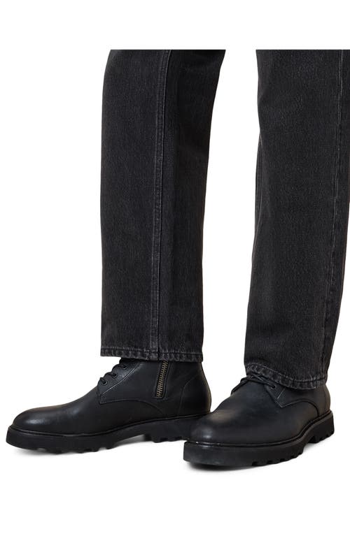 Allsaints Toby Leather Chelsea Boots In Black