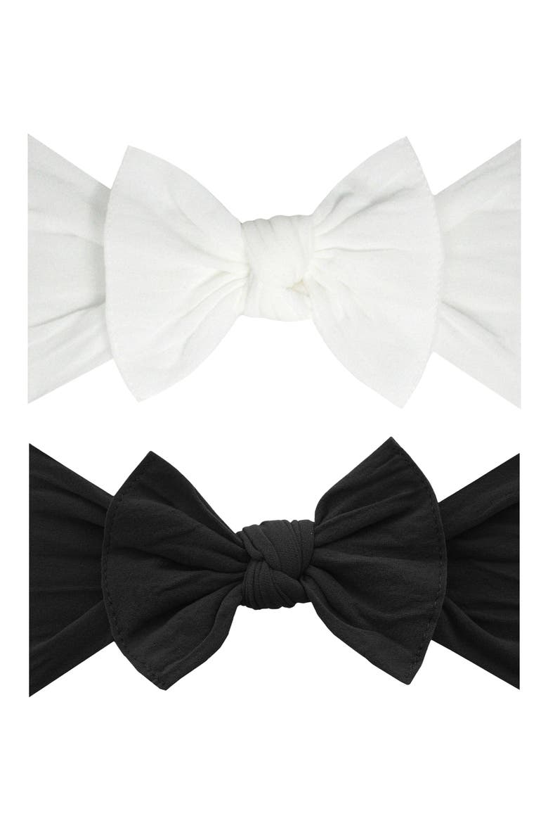 Headbands, Main, color, WHITE BLACK