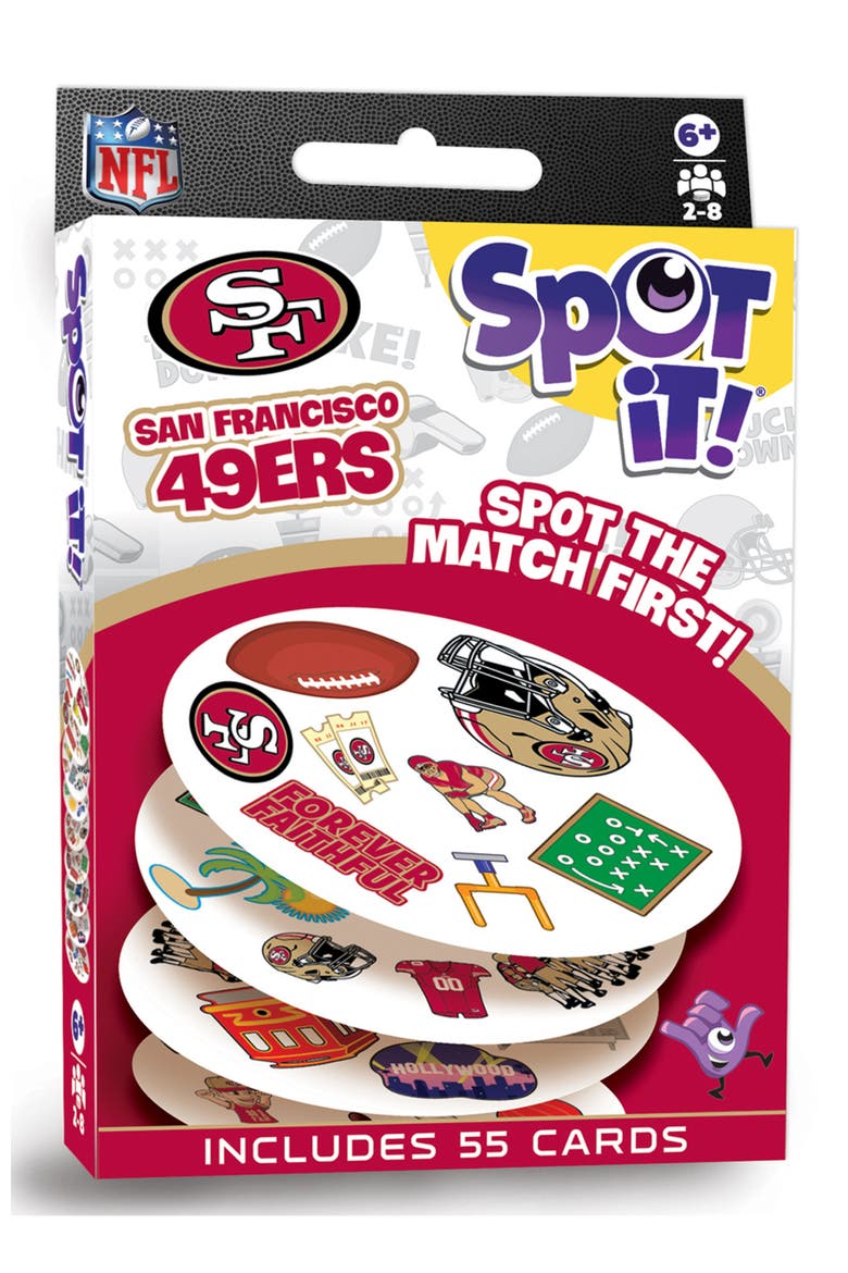 San Francisco 49ers Spot It! Card Game, Main, color, Multicolor