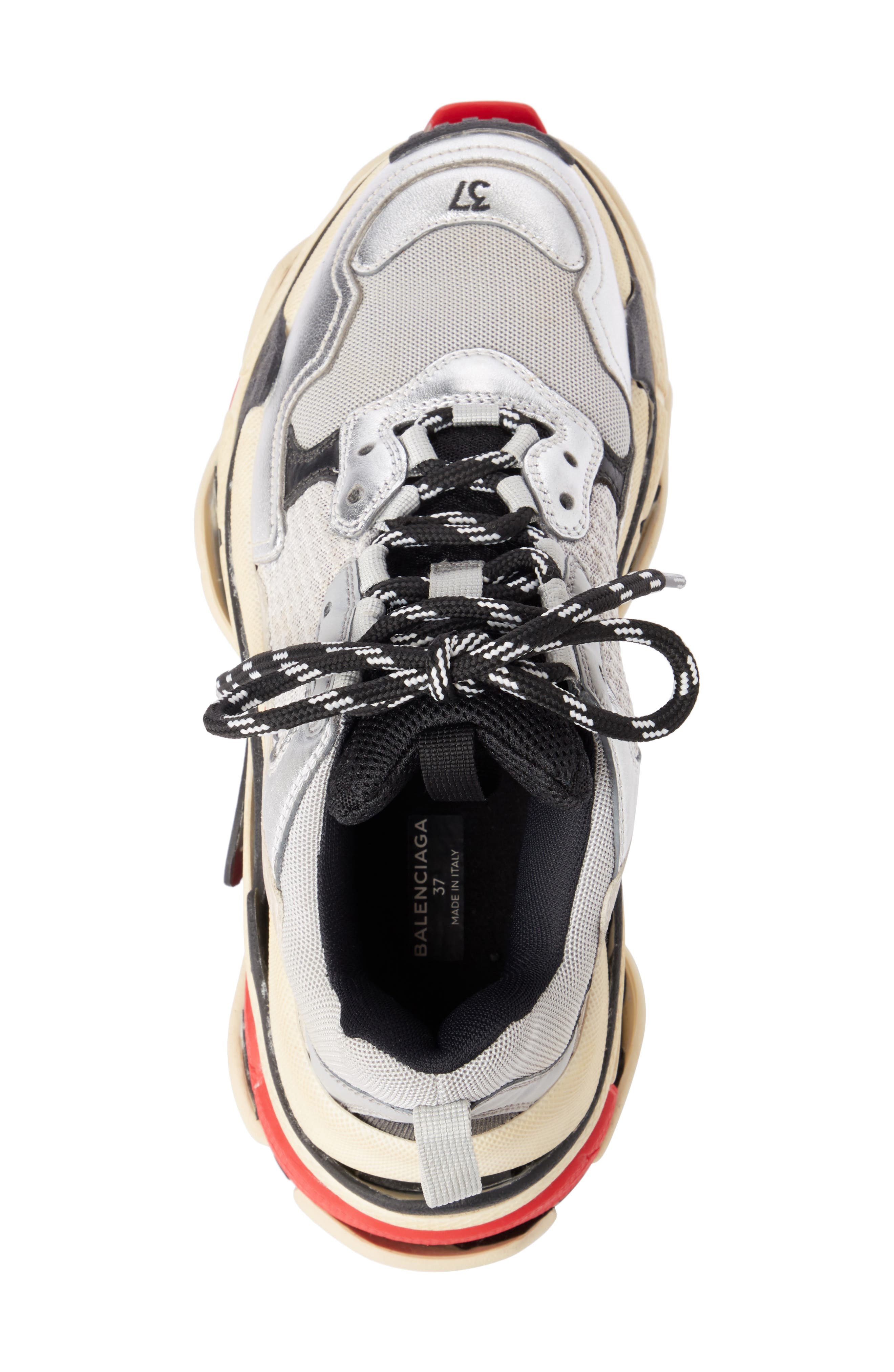 Balenciaga Triple S Low Top Sneaker, Alternate, color, 