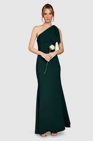 Coast One Shoulder Maxi Bridesmaid Dress