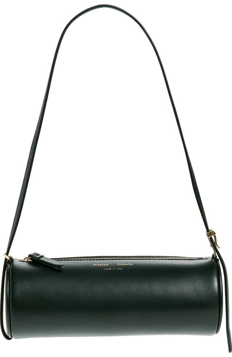 Proenza Schouler Mini Silo Shoulder Bag, Main, color, Black