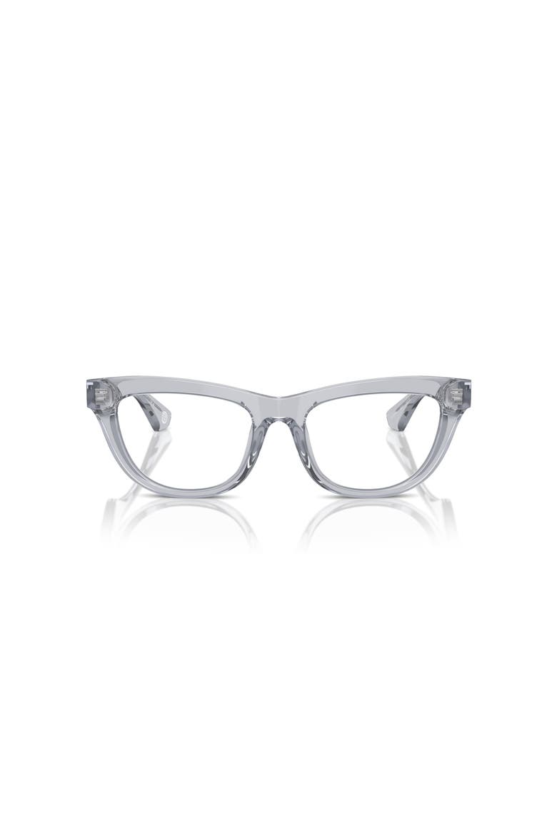 50mm Rectangle optical glasses, Alternate, color, Grey
