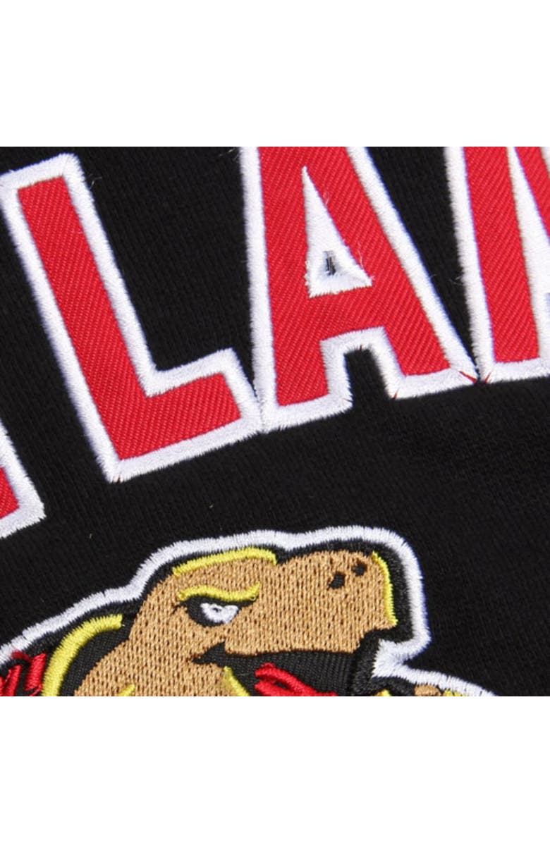 COLOSSEUM Women's Black Maryland Terrapins Arch & Logo 1 Pullover Hoodie, Alternate, color, Black