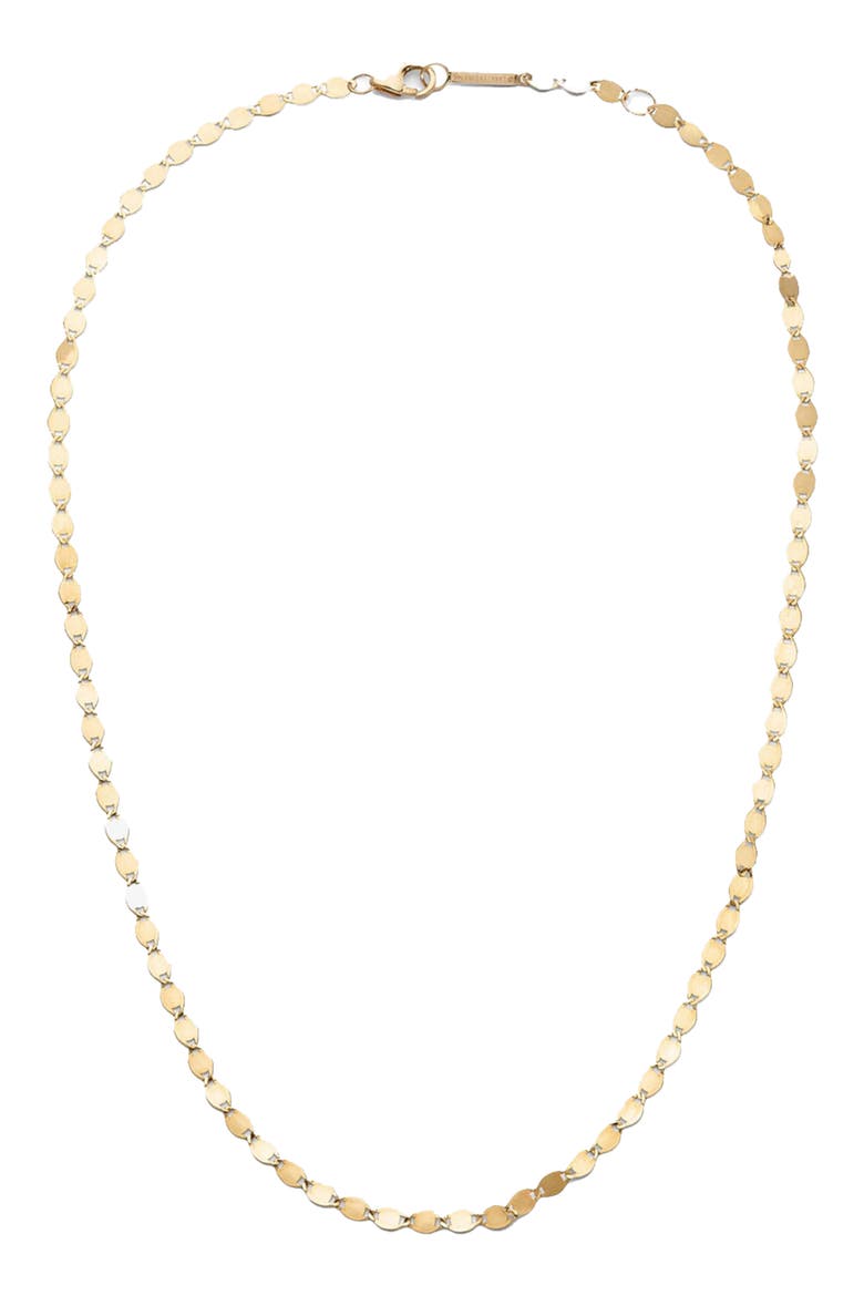 Nude 14K Gold Chain Choker, Main, color, YELLOW GOLD