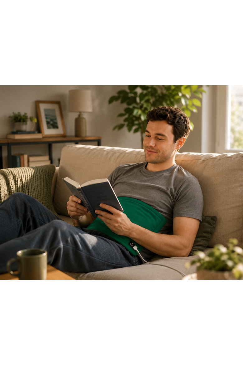 Large Heating Pad 12x24 with Auto Shut-Off, Alternate, color, Green