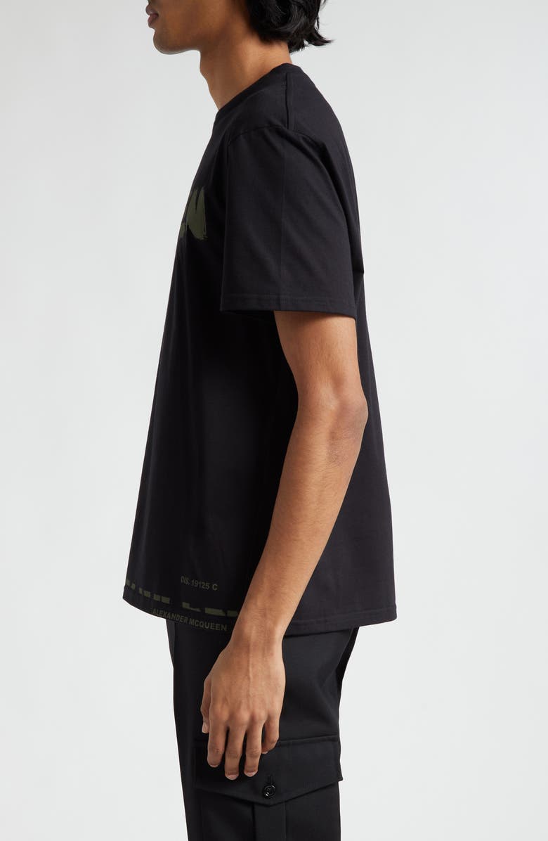 McQueen Graffiti Logo Graphic T-Shirt, Alternate, color, 