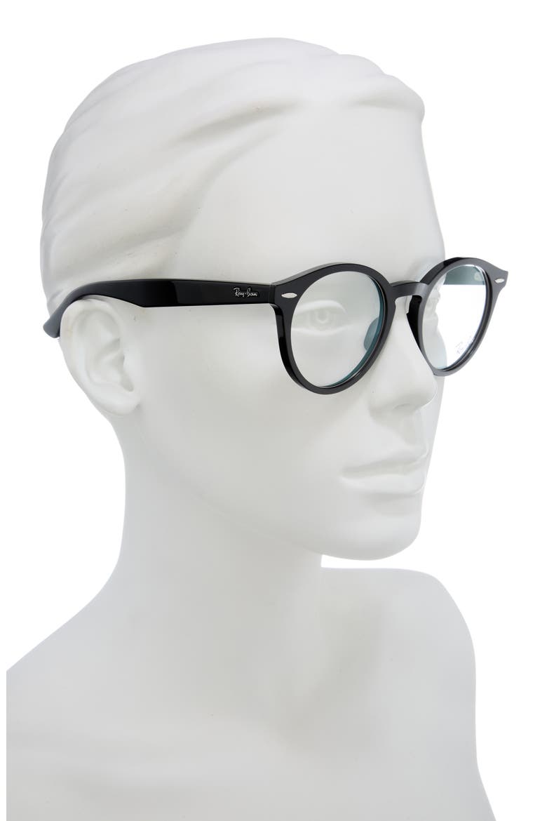 49mm Phantos Optical Glasses, Alternate, color, BLACK