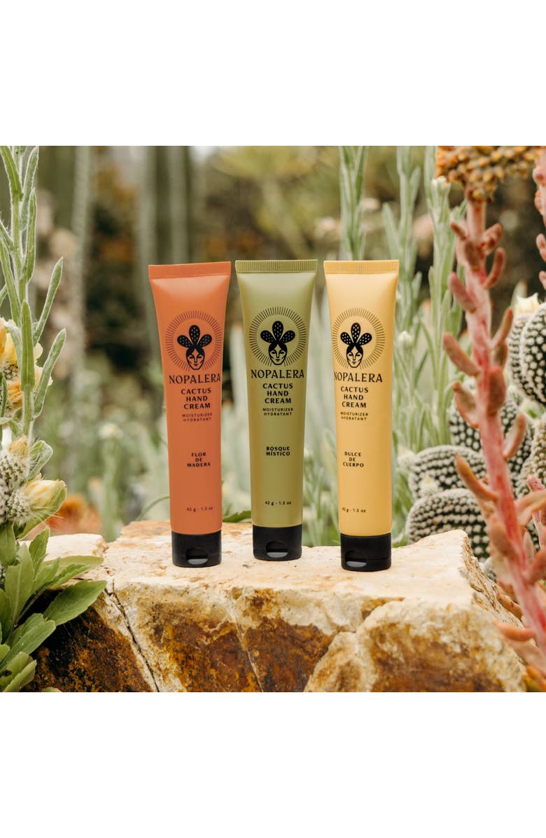 Nopalera Cactus Hand Cream, Flor de Madera, Alternate, color, Orange